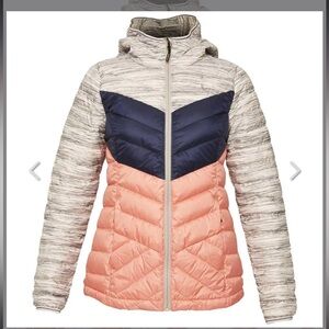Ladies Colour block Lole Puffer Jacket